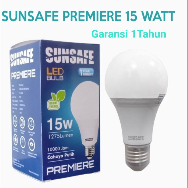 Jual Lampu Led Sunsafe Premiere 15 Watt Shopee Indonesia