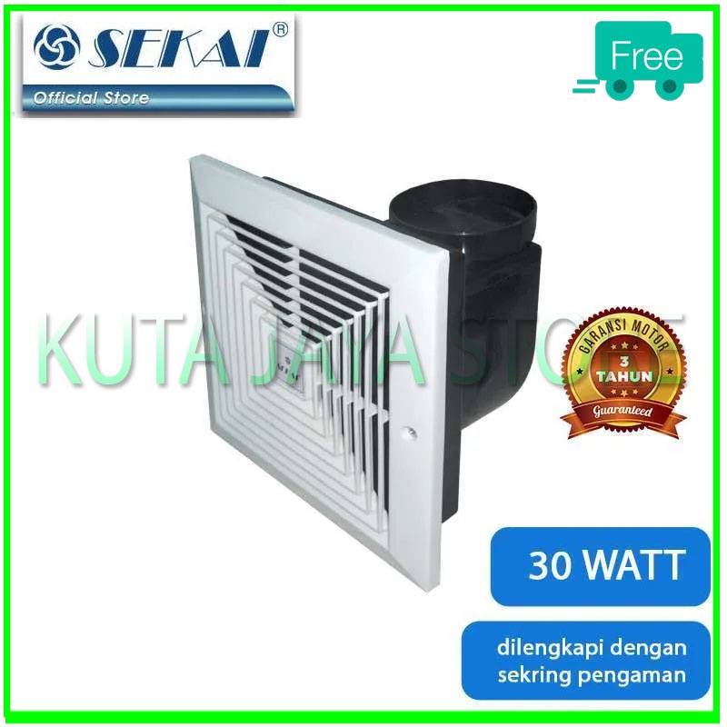 Jual Sekai Exhaust Fan Cm Mvf Exhaust Plafon Mvf Shopee