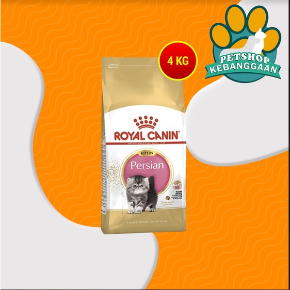 Jual Makanan Kucing Royal Canin Kitten Persian 4 Kg Cat Food Shopee