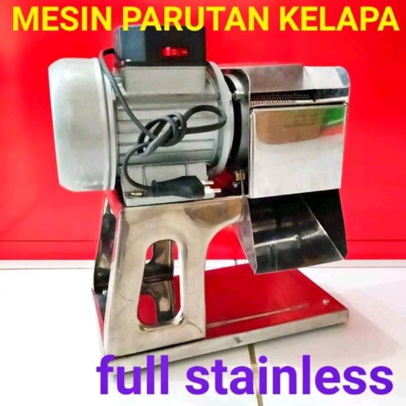 Jual MESIN PARUT KELAPA LISTRIK PARUT MINI FULL STAINLESS PARUT