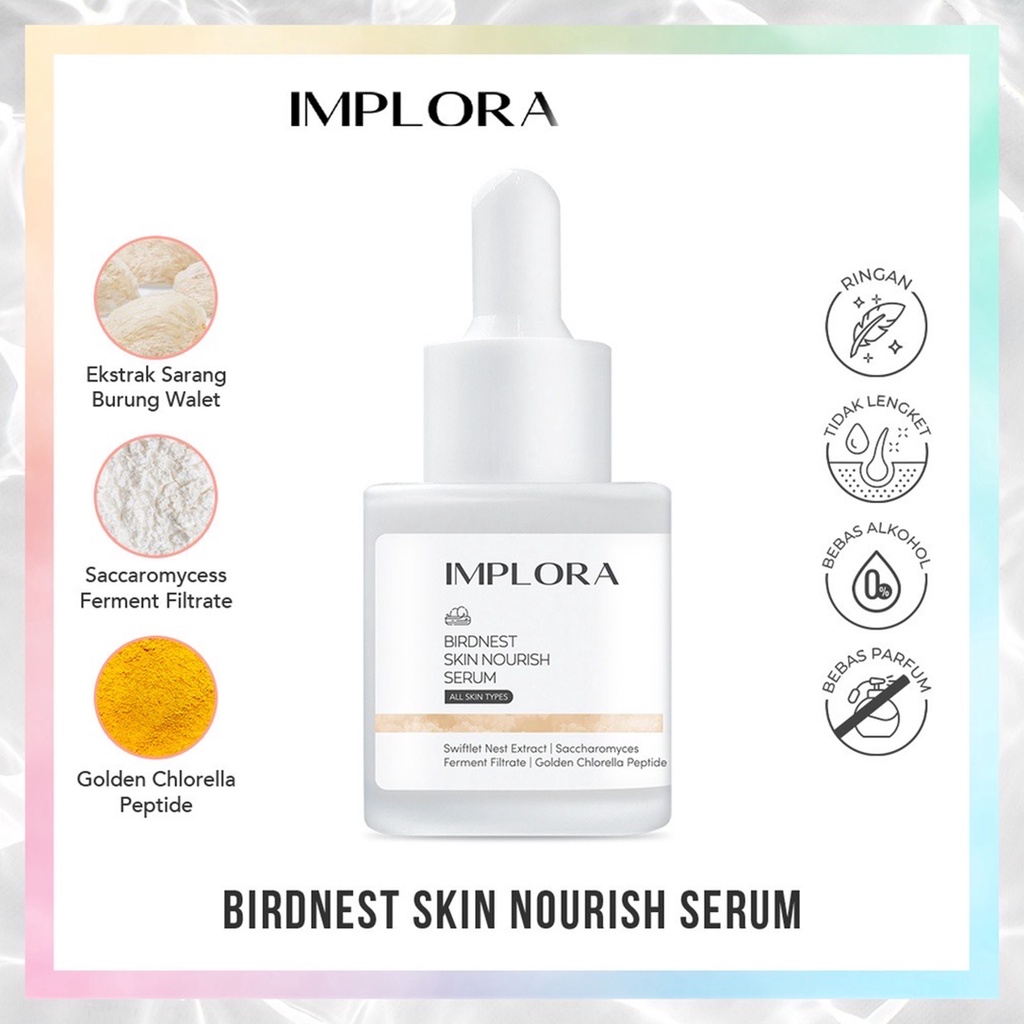 Jual IMPLORA Face Serum 20ml Acne Brightening Peeling Midnight