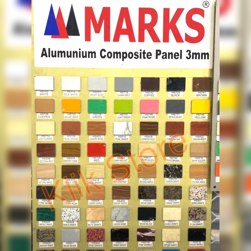 Jual Acp Marks Seven Pe Mm Aluminium Composite Panel Klik Store