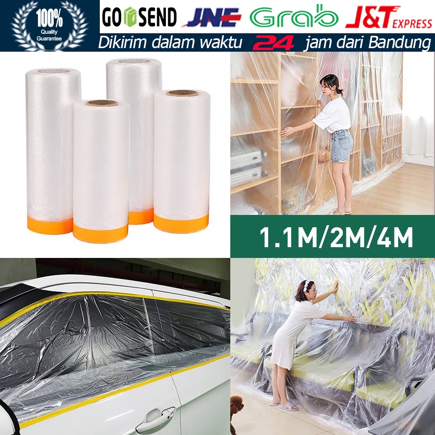 Jual Termurah Oil Painting Masking Film Tape Furniture Car Protect