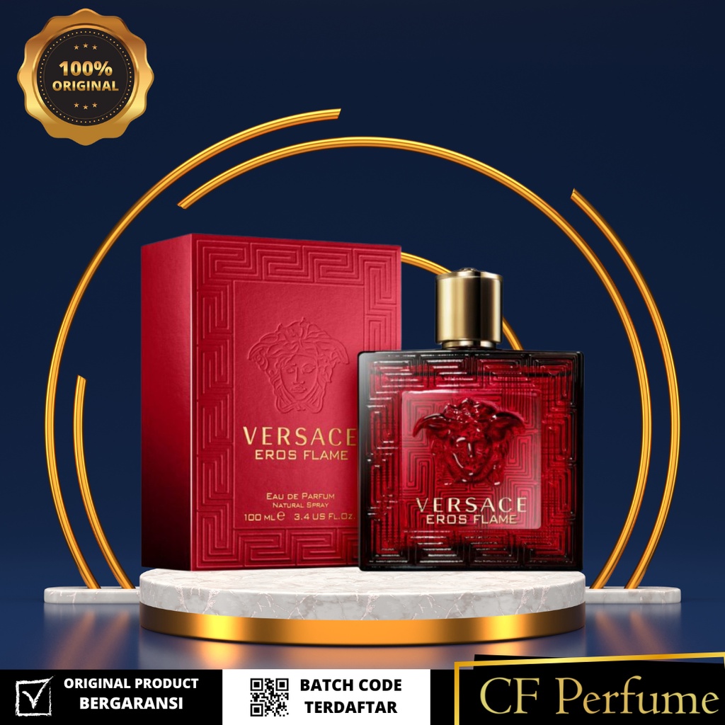 Jual Versace Eros Flame Ml Edp For Men Shopee Indonesia