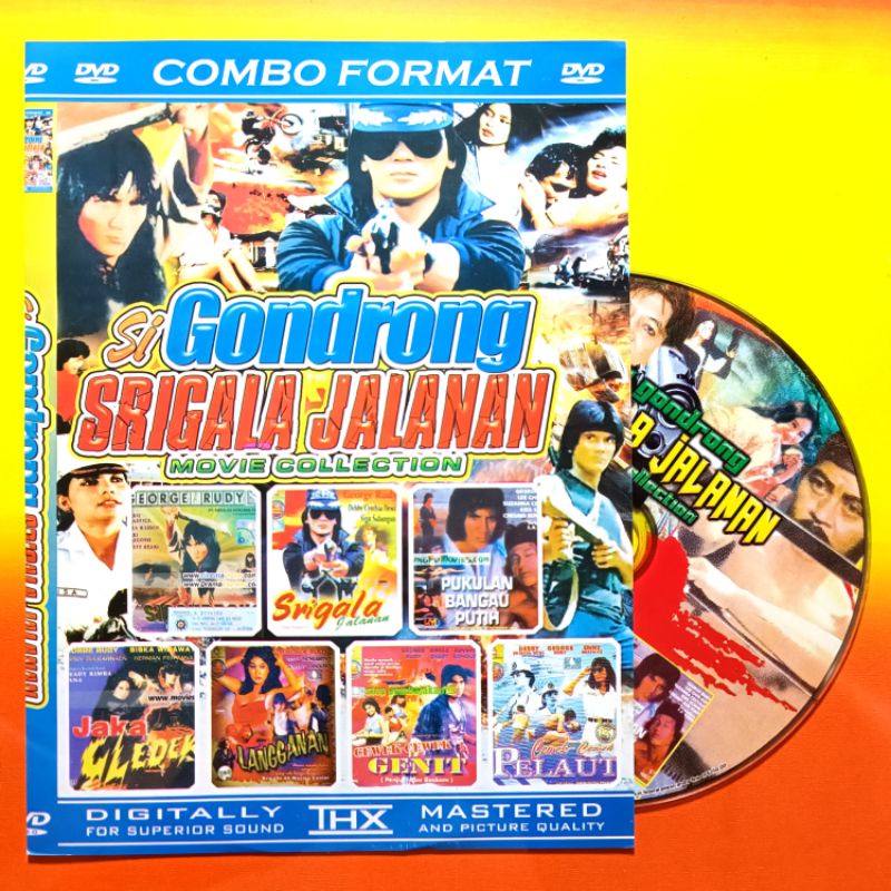 Jual KASET FILM AKSI INDONESIA JADUL LAWAS SI GONDRONG SRIGALA