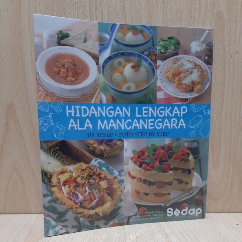 Jual Buku Masak Sedap HIDANGAN LENGKAP ALA MANCANEGARA Shopee Indonesia