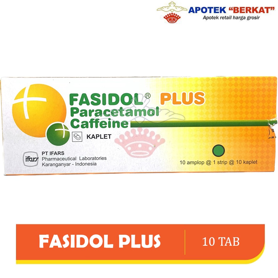 Jual Fasidol Plus Obat Pereda Demam Sakit Kepala Nyeri Sakit Gigi