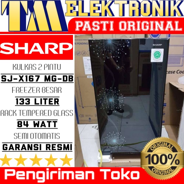 Jual Kulkas Sharp Sj X Mg Kulkas Pintu Kapasitas Liter