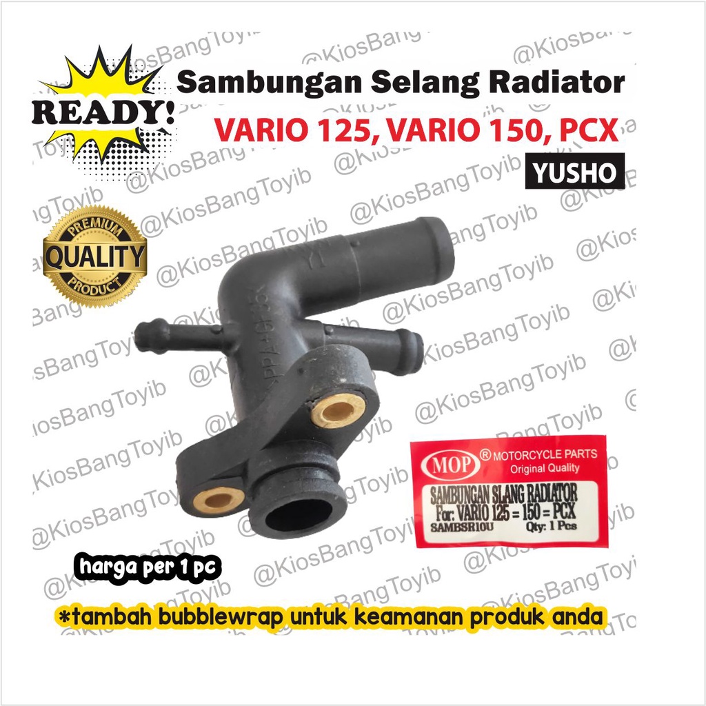 Jual Pipa Sambungan Selang Radiator Vario 125 Vario 150 PCX MOP