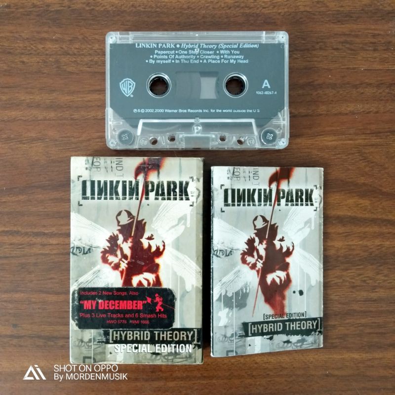 Jual Kaset Linkin Park Lp Album Hybrid Theory Special Edition Shopee