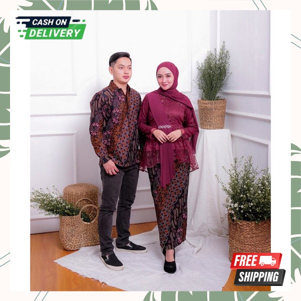 Jual Setelan Kebaya Kopel Stelan Kabaya Kondangan Kebayak Moderen Bsju