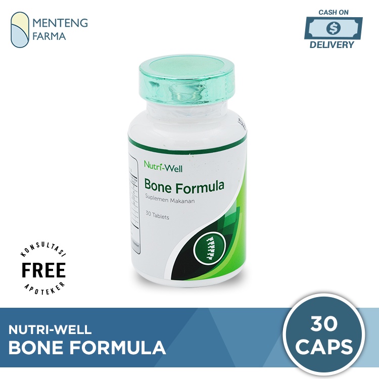 Jual Nutriwell Bone Formula Memelihara Kesehatan Tulang Sendi Dan