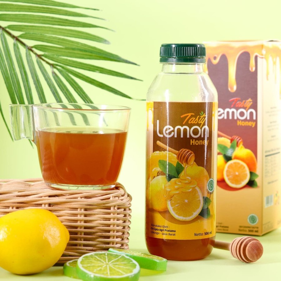 Jual Sari Lemon Murni Plus Honey Tasty Segar Asli Original Ml