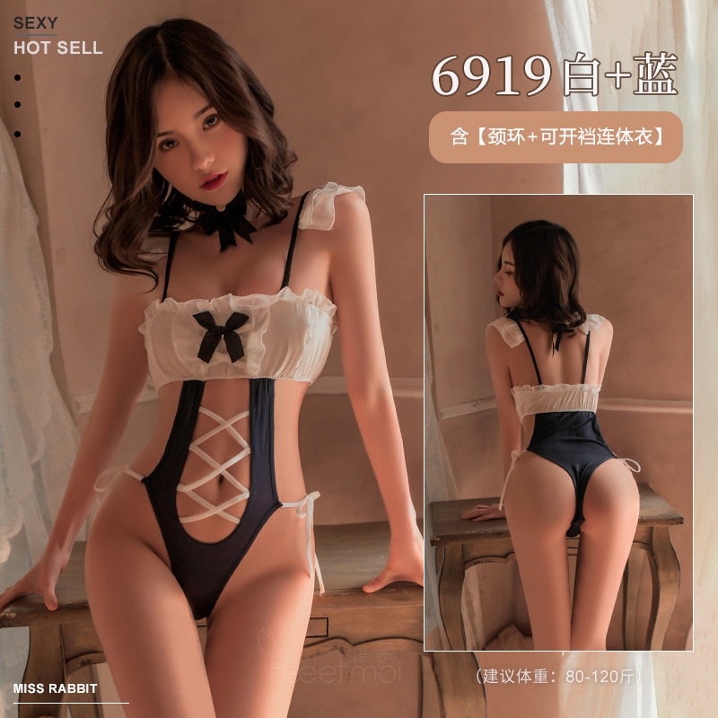 Jual Lingerie Sexy Seksi Cosplay Custom Maid Sexy Kostum Sexy Costume