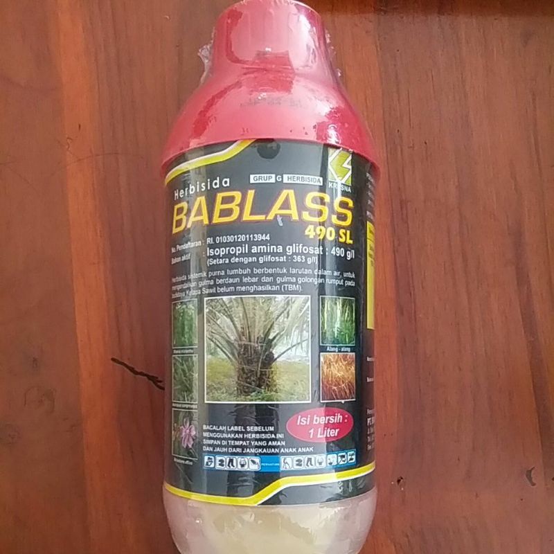 Jual Herbisida BABLASS 490 SL 1 Liter Pembasmi Rumbut Liar Sampai Akar