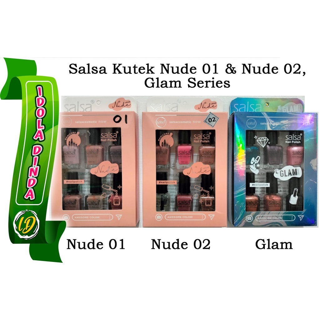 Jual Kutek Salsa Nude Color Glam Series Harga Per Pack