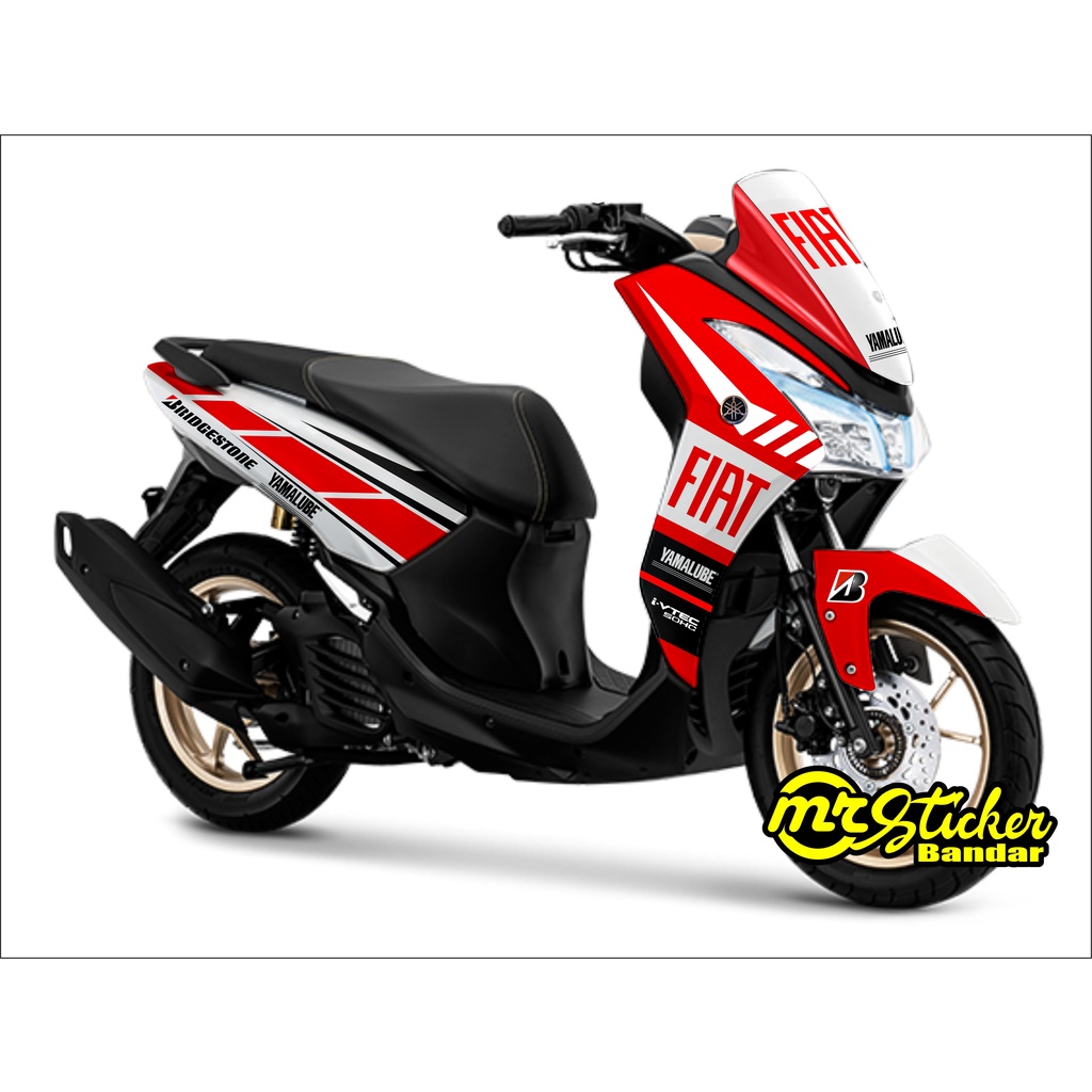 Jual Decal Sticker Yamaha Lexi Fullbody Dekal Stiker Yamaha Lexi Fiat