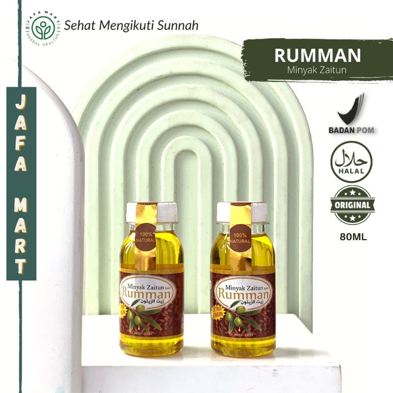 Jual Minyak Zaitun Olive Oil Extra Virgin Rumman Ml Mirip Le Richie