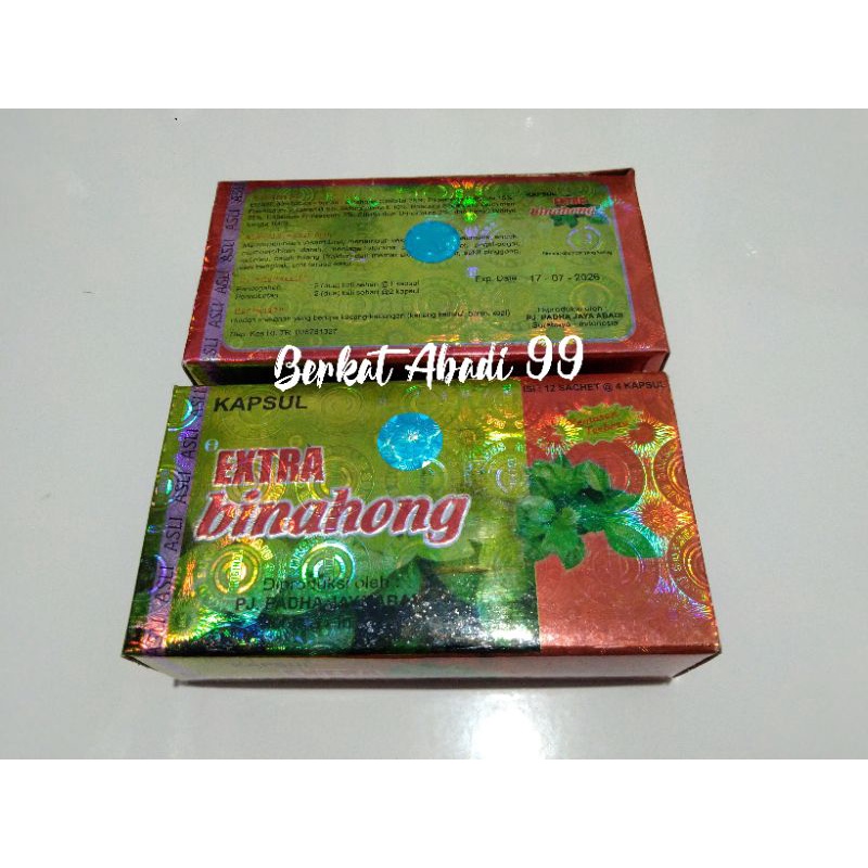 Jual Extra Binahong Original Sachet Kapsul Shopee Indonesia