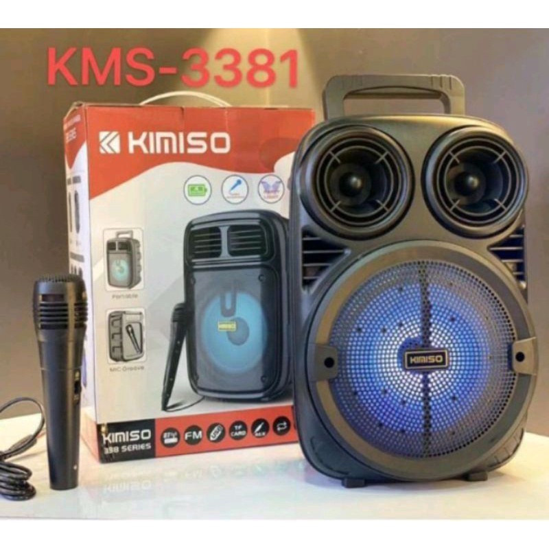 Jual Speaker Bluetooth Kimiso Free Mic Karoeke Inc Gratis Mic