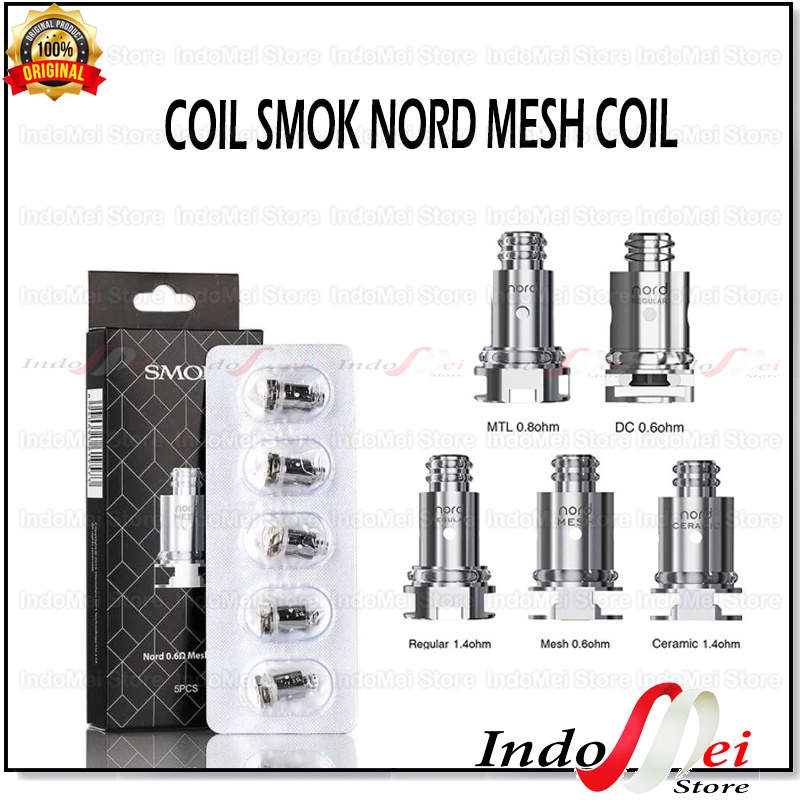 Jual COIL SMOK NORD KIT MESH COIL Shopee Indonesia