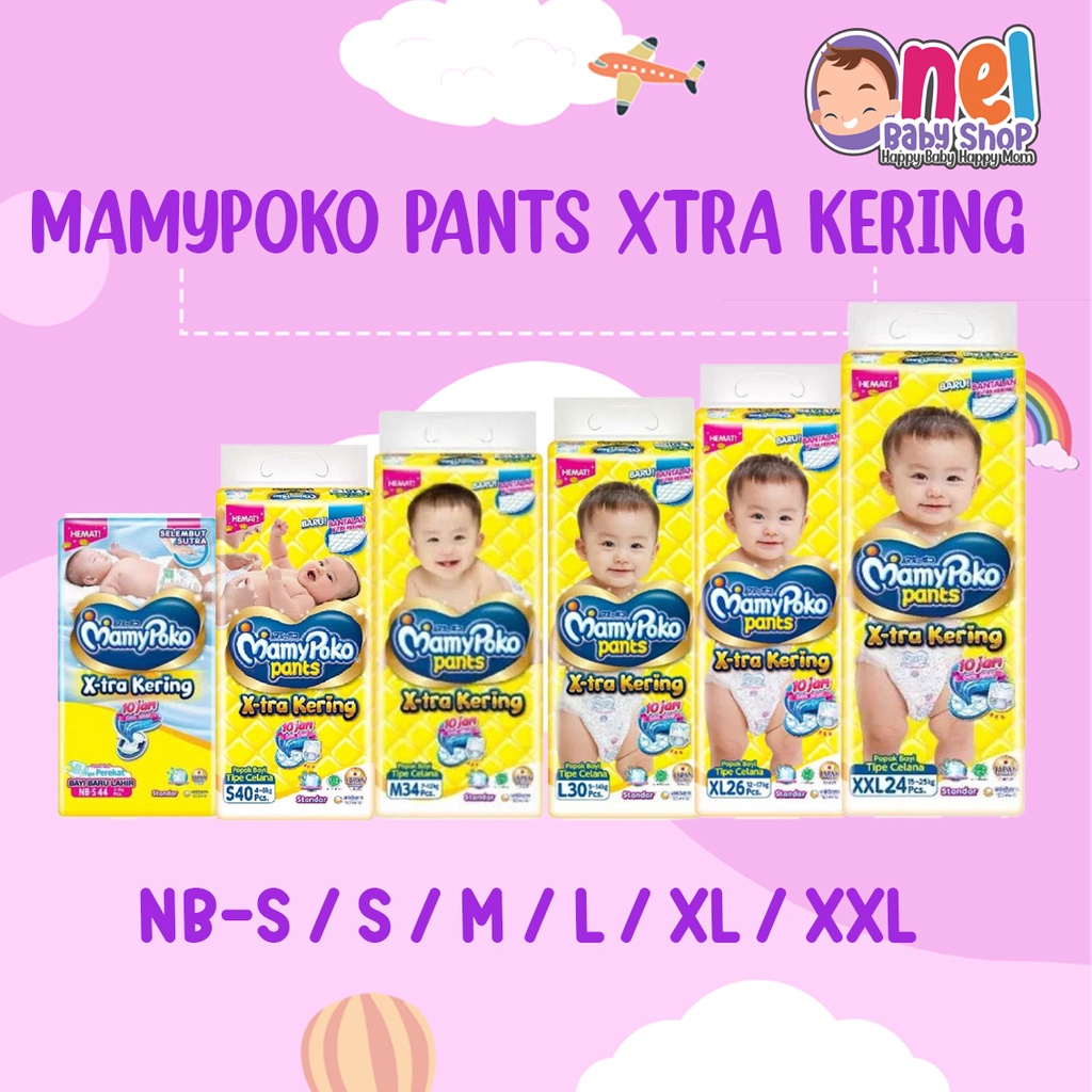 Jual Mamypoko Pants X Tra Kering Ready Semua Ukuran Dari New Born