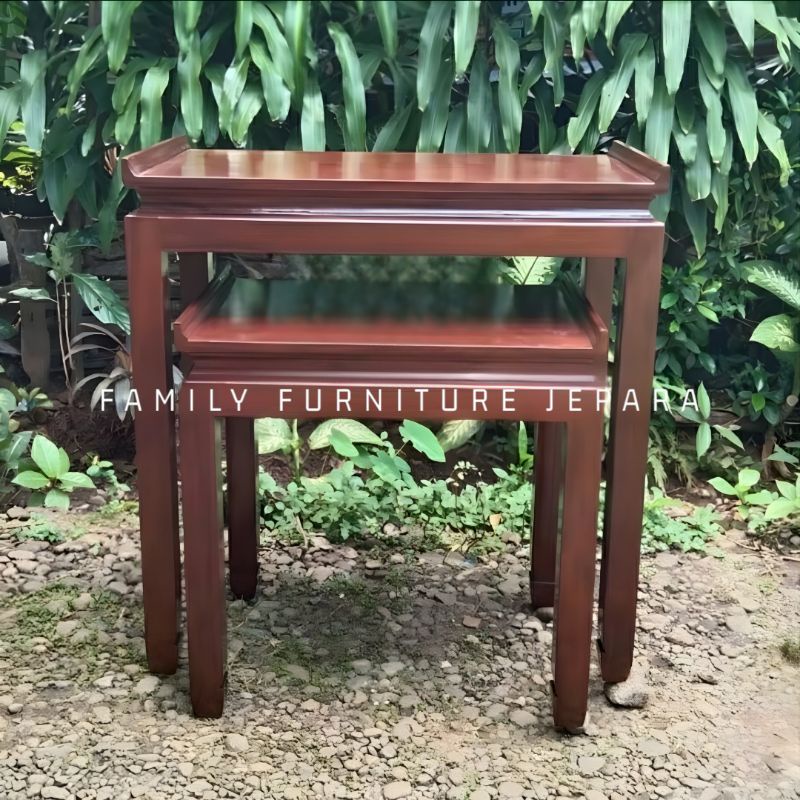 Jual Meja Altar Kayu Jati Meja Sembahyang Susun Minimalis Shopee