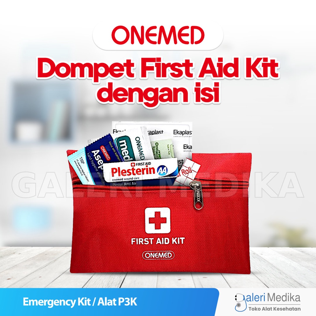 Jual Onemed Dompet First Aid Kit Kecil P K Pertolongan Pertama