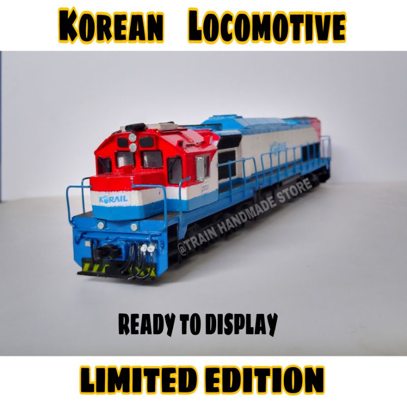 Jual Miniatur Lokomotif Korail Skala 1 87 HO Limited Shopee Indonesia