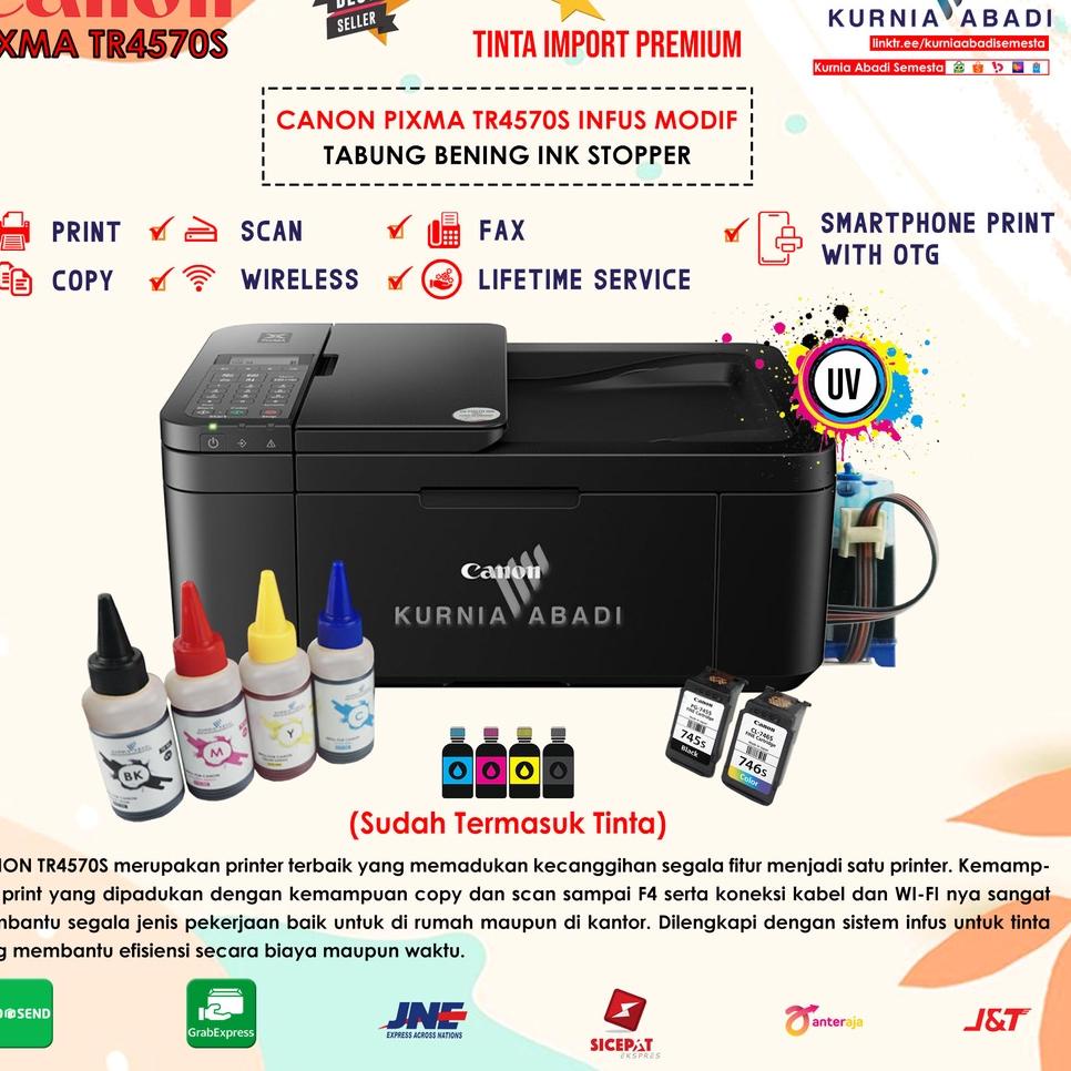 Jual Art L Kz Printer Canon Pixma Tr S Infus Tabung Bening Print