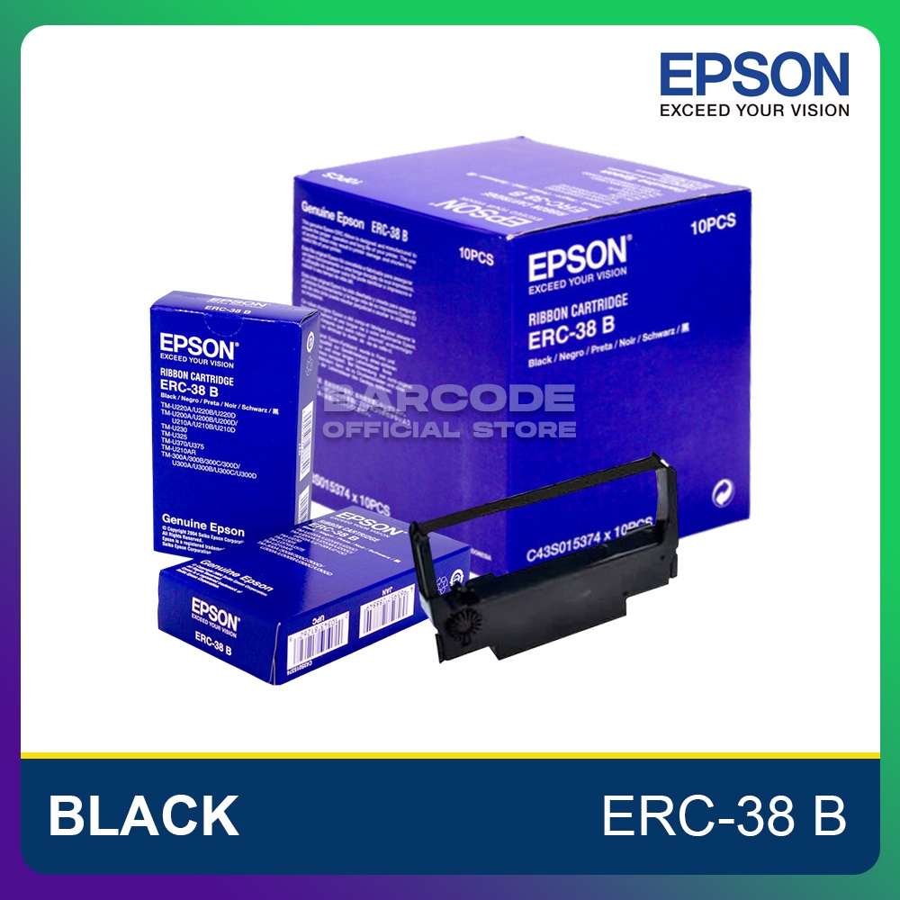 Jual Cartridge Piita Ribbon Printer Epson Tm U Erc B Black