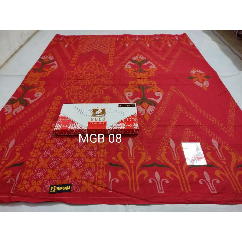 Jual Sarung Mangga Gold Kembang Nusantara Motif Batik Shopee Indonesia