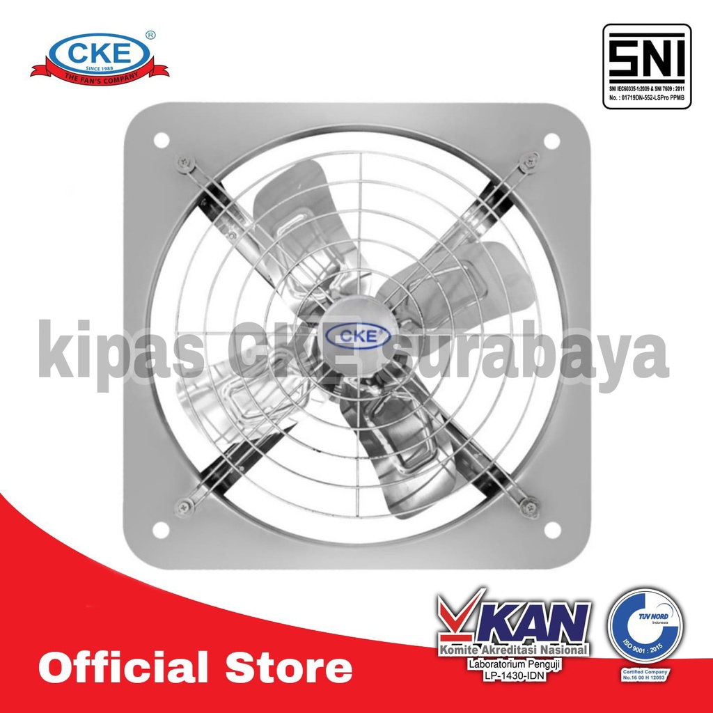 Jual Cke Exhaust Fan Stainless Stell Inch Ef Ss Nx Kipas Eksos