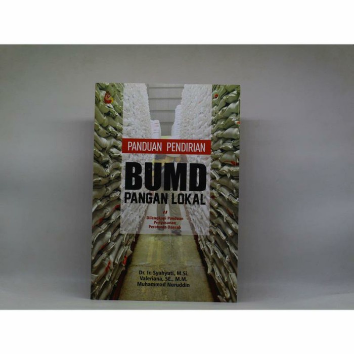 Jual BUKU BERKUALITAS Panduan Pendirian BUMD Pangan Lokal Muhammad