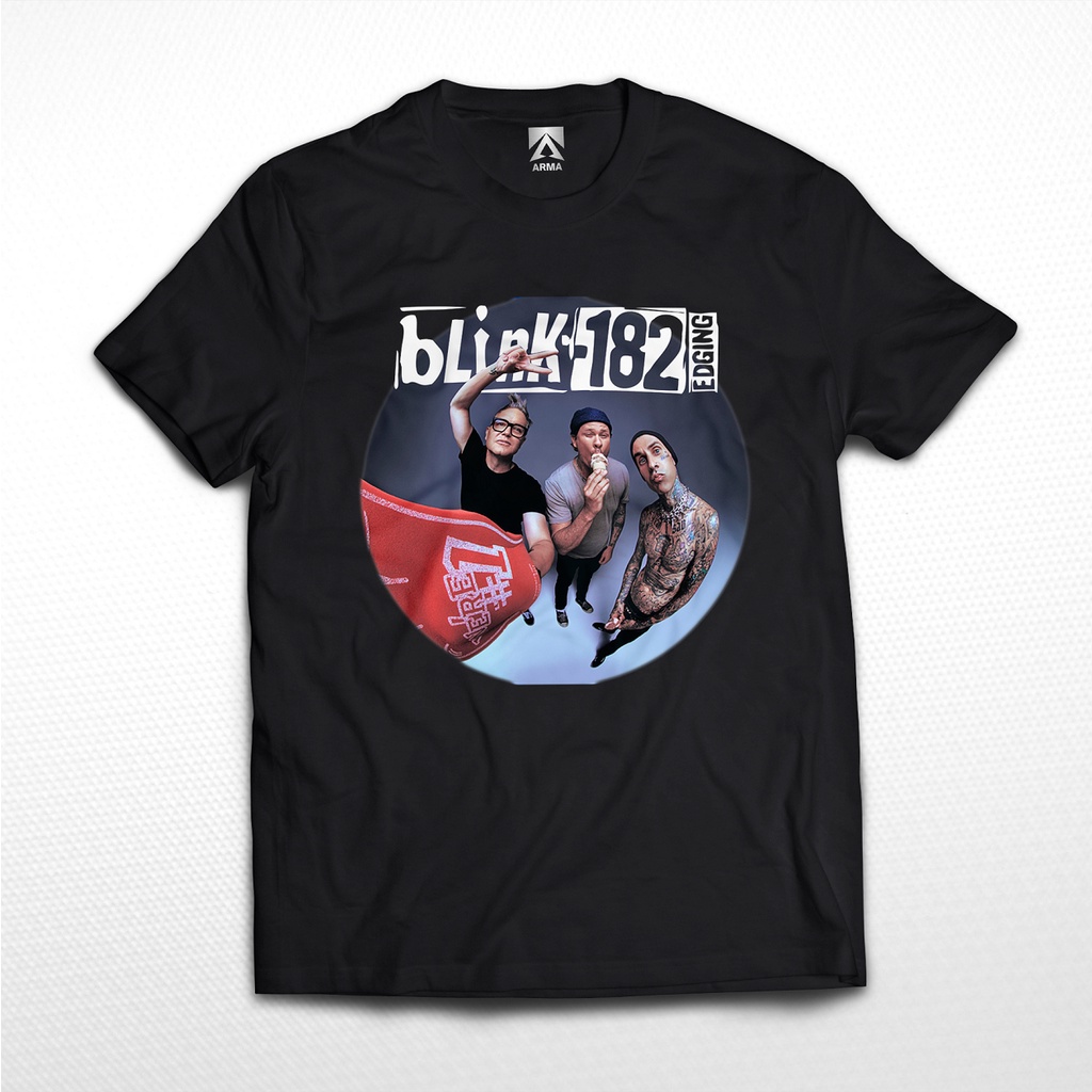 Jual KAOS BAND BLINK 182 Edging Tshirt Musik Punk Rock Baju Distro