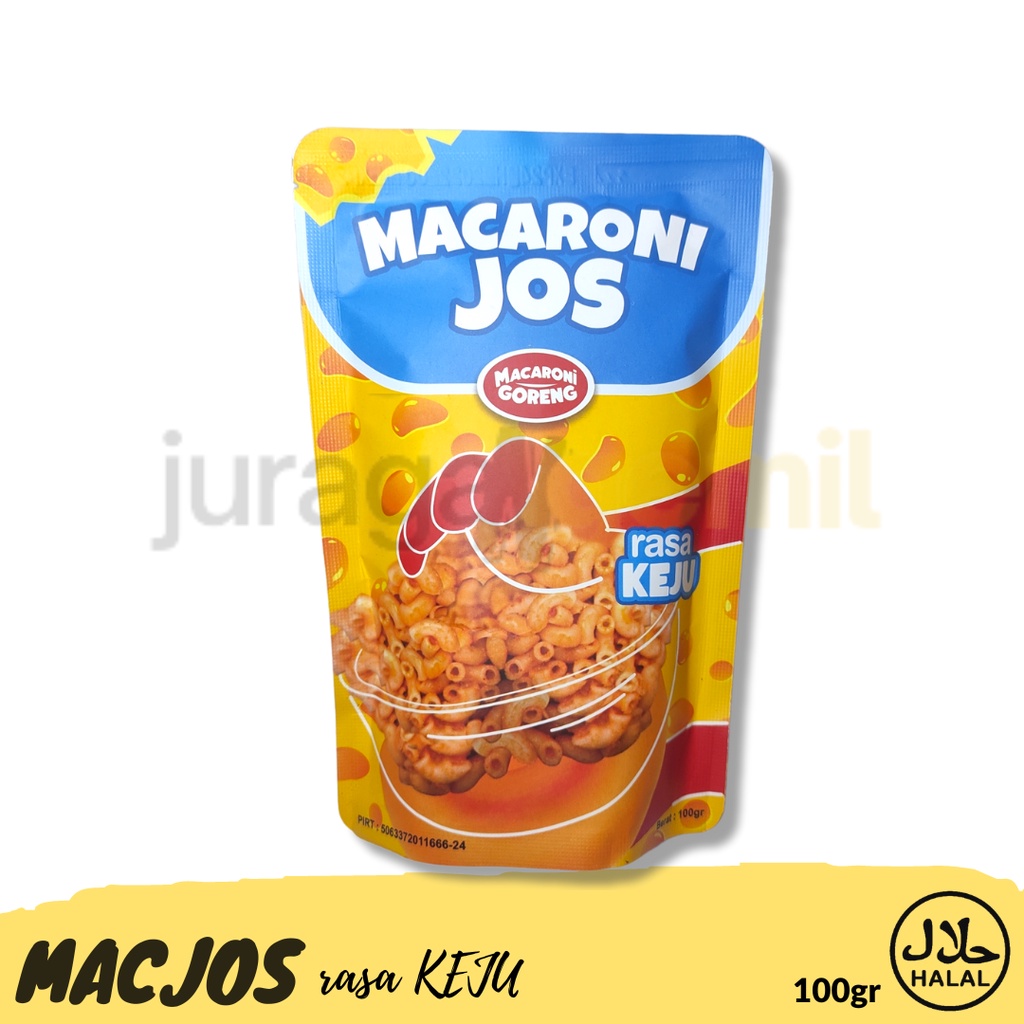 Jual Promo Macaroni Jos Cemilan Makaroni Goreng Aneka Rasa Varian