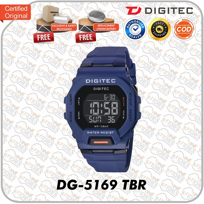 Jual Jam Tangan DIGITEC DG 5169 DG 5169 DG5169 Digital Watch