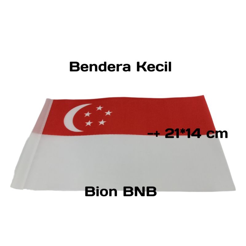 Jual BENDERA KECIL SINGAPORE BENDERA NEGARA SINGAPORE TANPA TIANG