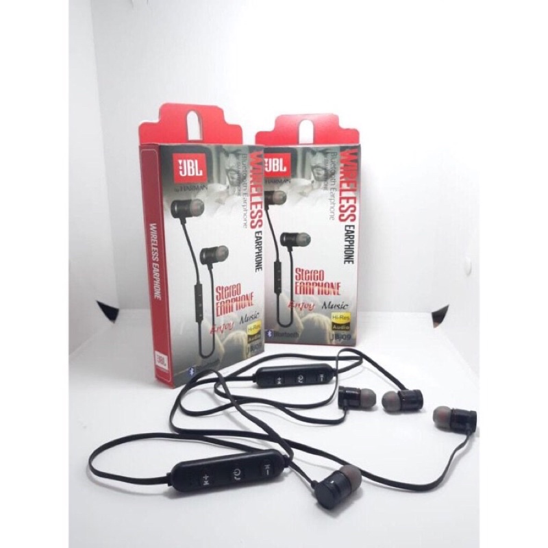 Jual HEADSET BLUETOOTH JBL JB 09 EARPHONE WIRELESS Shopee Indonesia