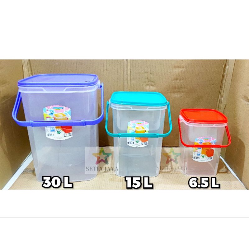 Jual TOPLES SEGI ABELLA 6 5L 15L 30L TOPLES PLASTIK GREEN LEAF