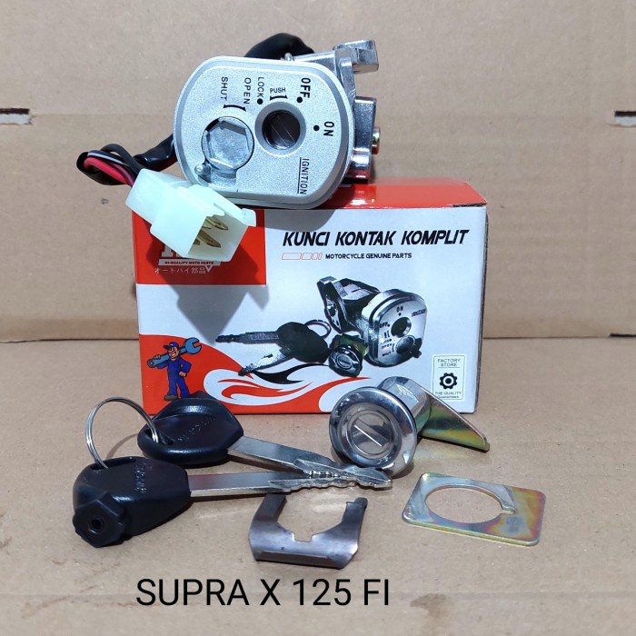 Jual KUNCI KONTAK ASSY SET JOK RUI SUPRA X 125 FI F1 TERMURAH Alca