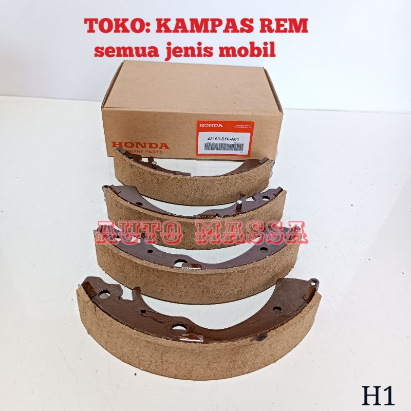 Jual Kampas Rem Belakang Brake Shoe Honda Brv Br V Model Tromol