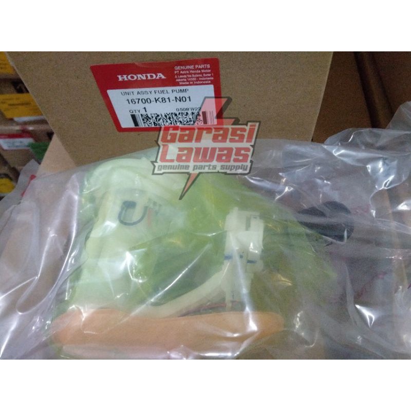 Jual 16700 K81 N01 Unit Assy Fuel Pump Original AHM Honda Beat Street