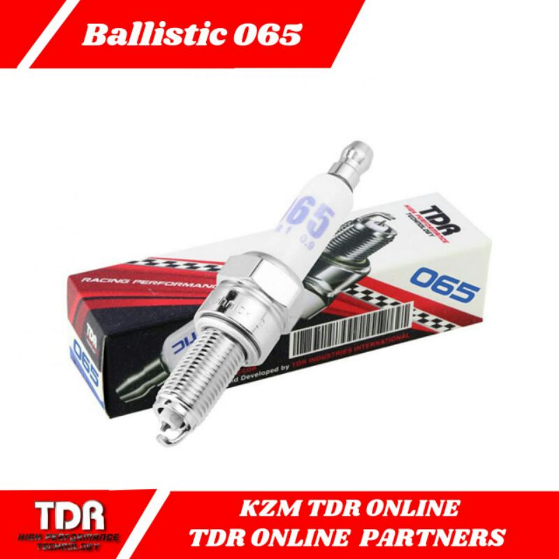 Jual BUSI TDR ORIGINAL SPARK PLUG BALLISTIC 065R Shopee Indonesia