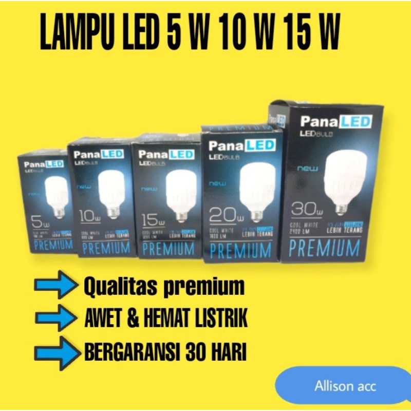 Jual PANALED BY LUBY LAMPU LED CAPSULE 5 W 5 WATT PREMIUM COOL WHITE