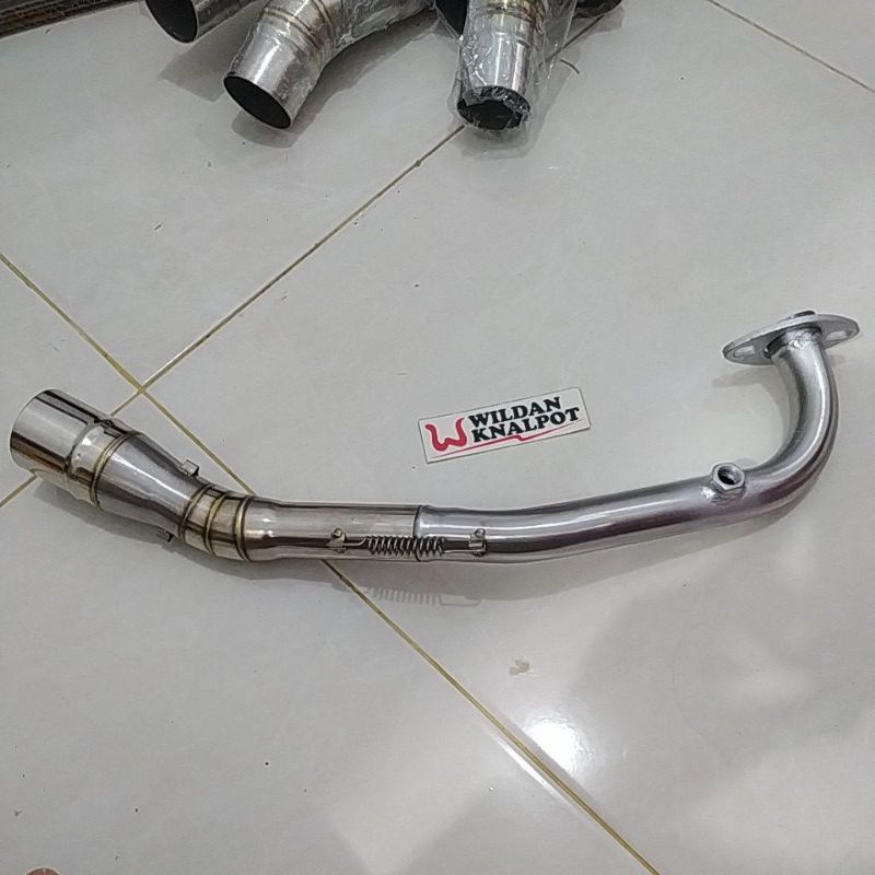 Jual Pipa Leher Knalpot Honda Pcx 160 Dan Honda Vario 160 New Shopee