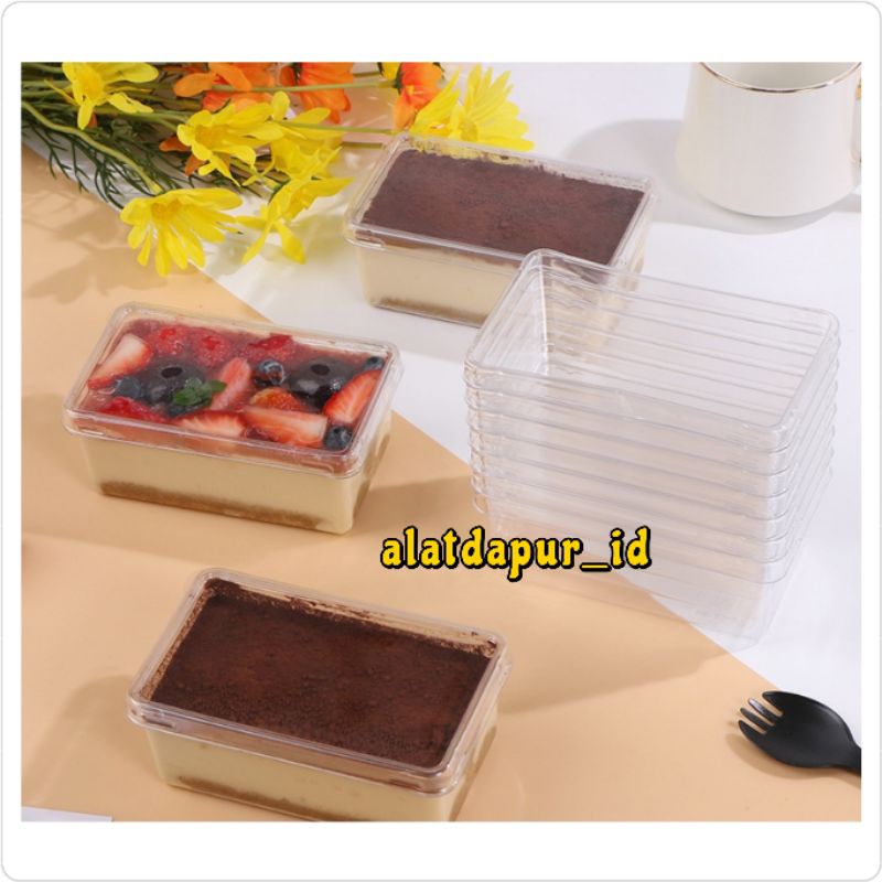 Jual Pcs Korean Dessert Box Dessert Cup Box Tiramisu Salad Puding