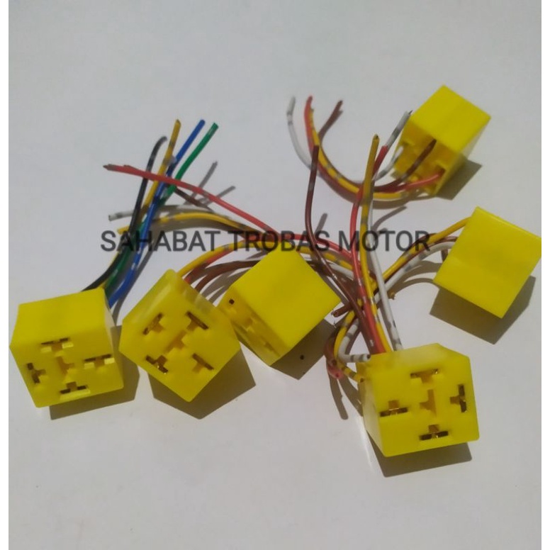 Jual Soket Relay Riley 4 Kaki Kabel Bintik Astra Shopee Indonesia