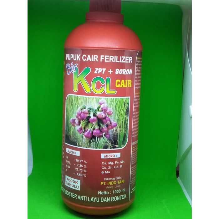 Jual Ker N Kcl Cair Pupuk Kcl Bio Kcl Pupuk Cair Zpt Boron Ferilizer