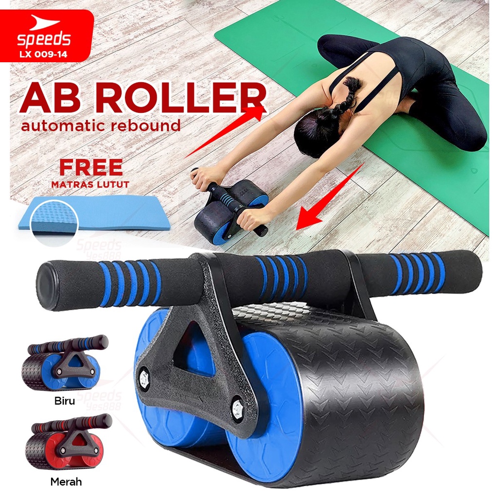 Jual Speeds Ab Wheel Abs Roller Sixpack Roda Besar Rebound Alat